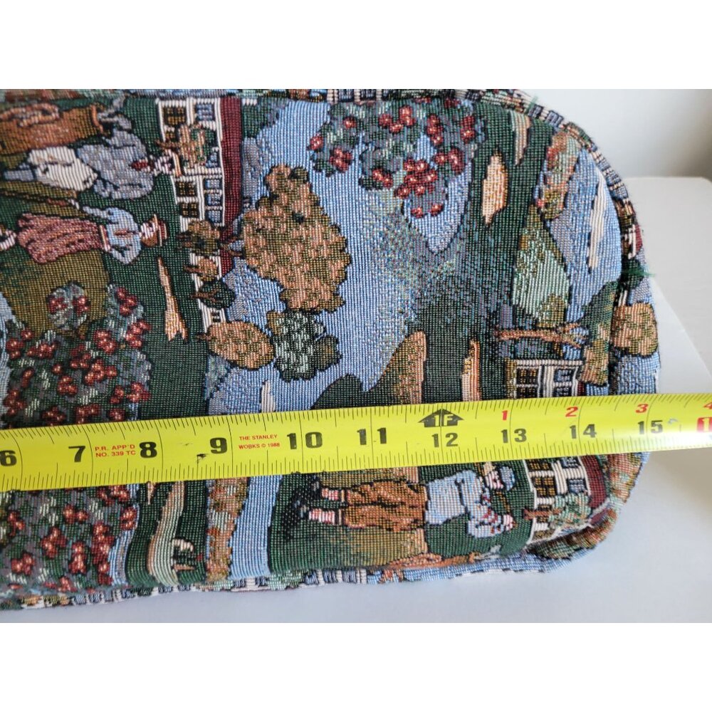 Grandma Tapestry tote bag Vintage Golfer Large made USA Book Holding accessories - Picture 4 of 5